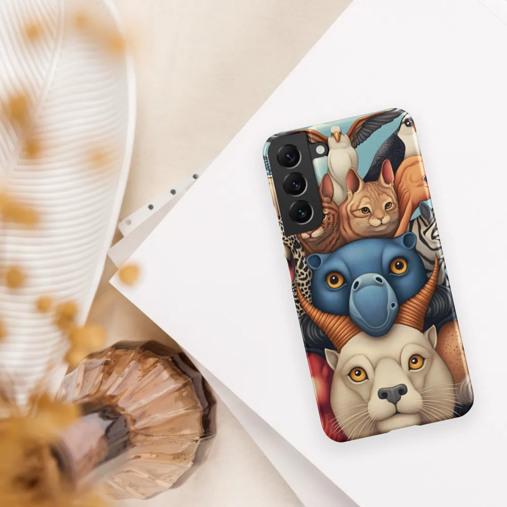 Harmonious Echoes of Wildlife | Phone Case |  S22 Plus | Snap Case | Matte