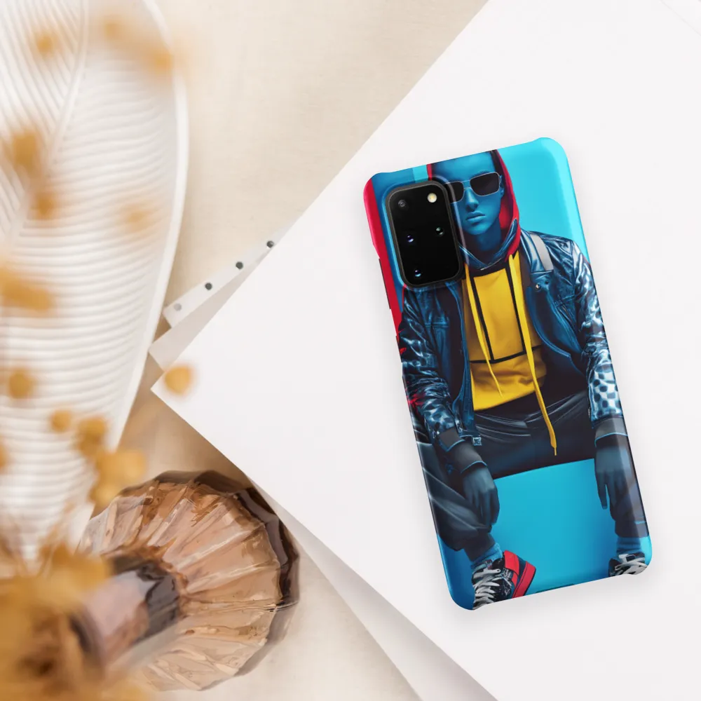 Chroma Cool: A Modern Fashion Statement | Phone Case |  S20 Plus | Snap Case | Matte