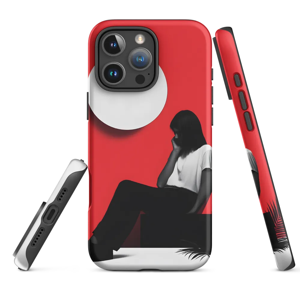 Contemplation in Red