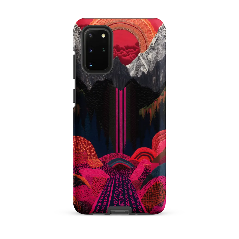 Ethereal Cascade: A Surreal Landscape