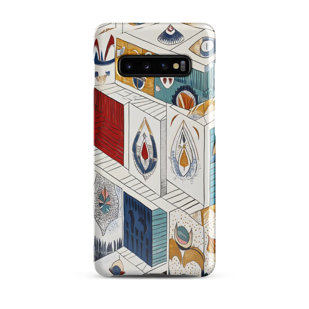 Symphony of Geometric Harmony | Phone Case |  S10 Plus | Snap Case | Glossy