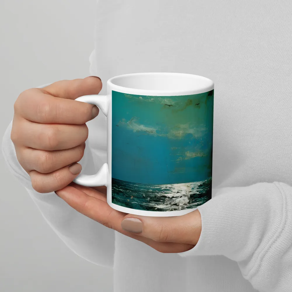 Moonlit Tranquility | Mug with White inside | 11 oz