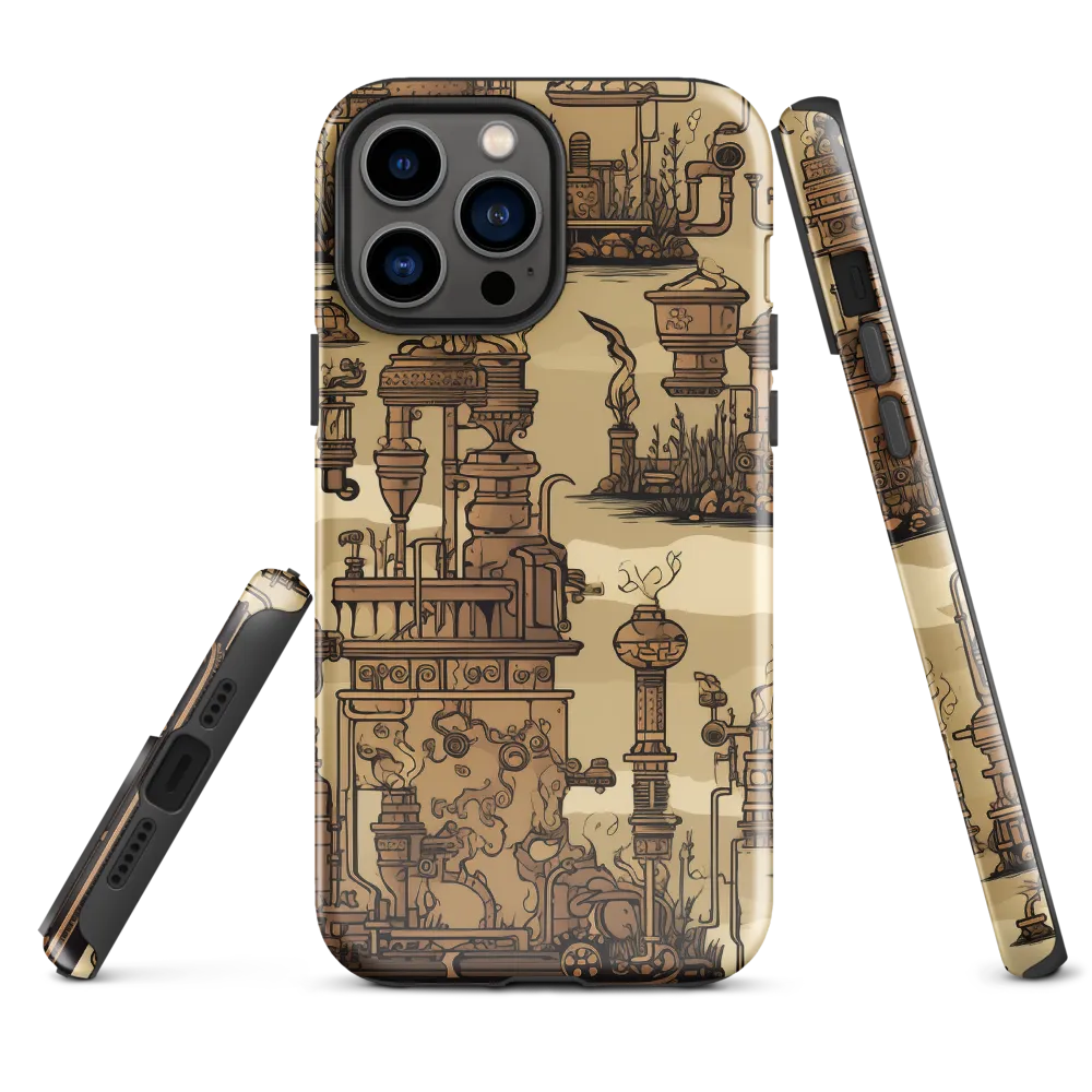 Whimsical Industrial Landscape