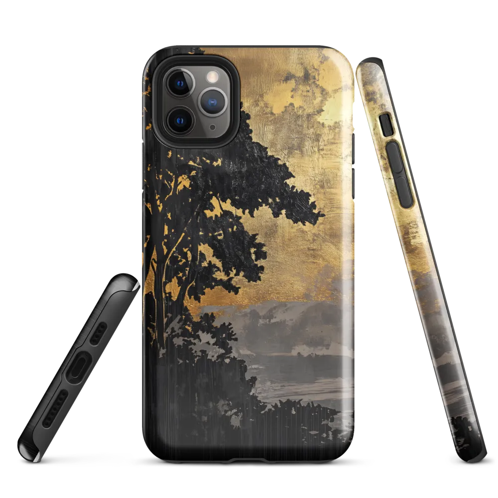 Golden Serenity | Phone Case |  11 Pro Max | Tough Case | Glossy