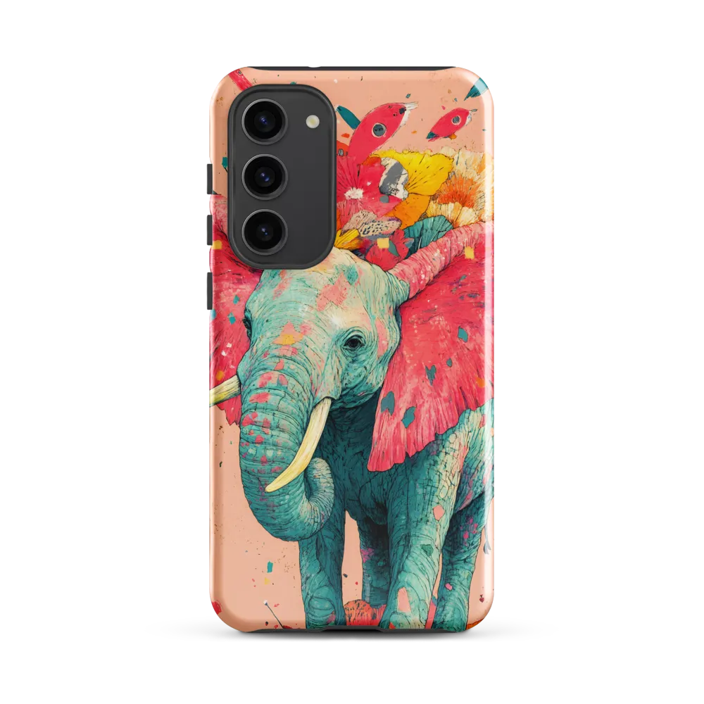 Whimsical Elegance: The Floral Elephant