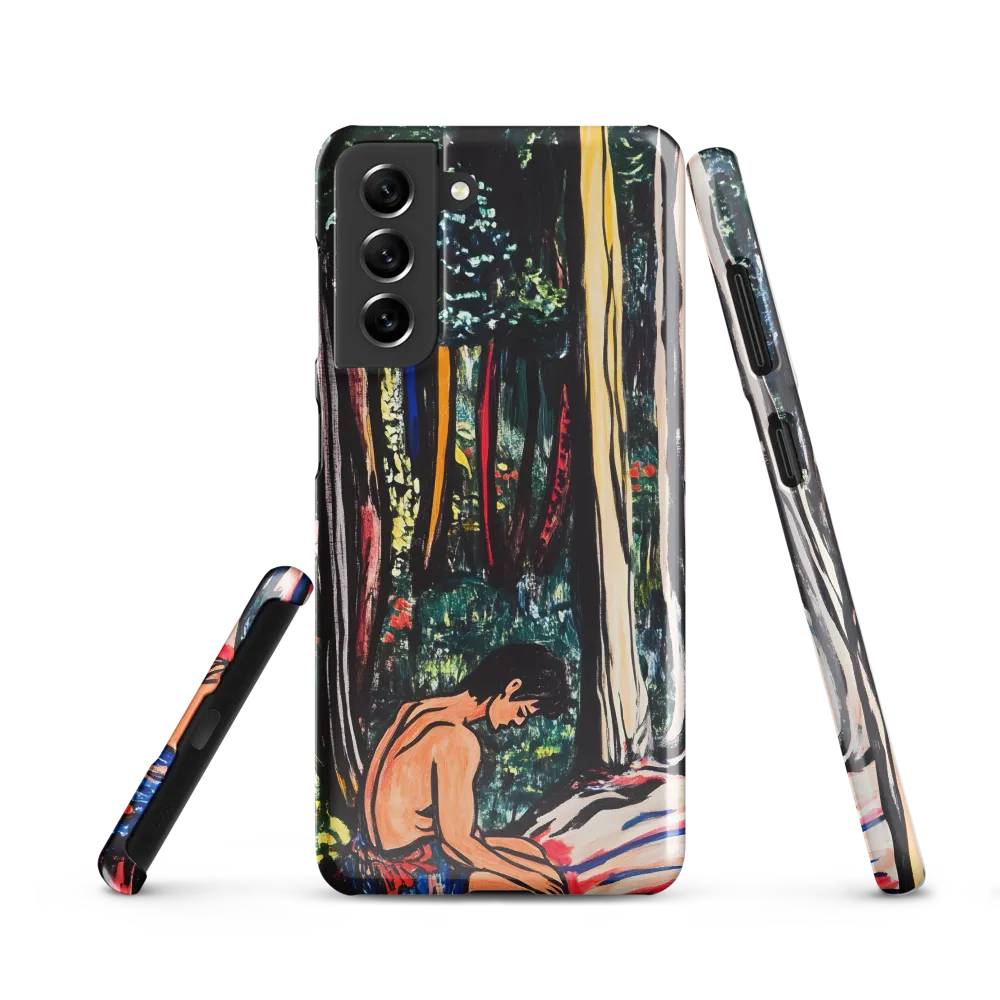 Contemplation in Nature | Phone Case |  S21 | Snap Case | Glossy