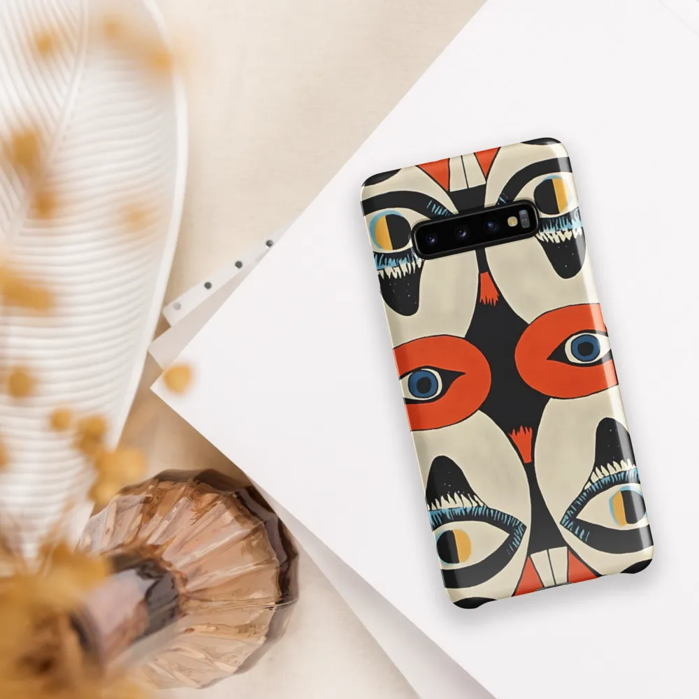 Eyes of Intrigue | Phone Case |  S10 Plus | Snap Case | Glossy