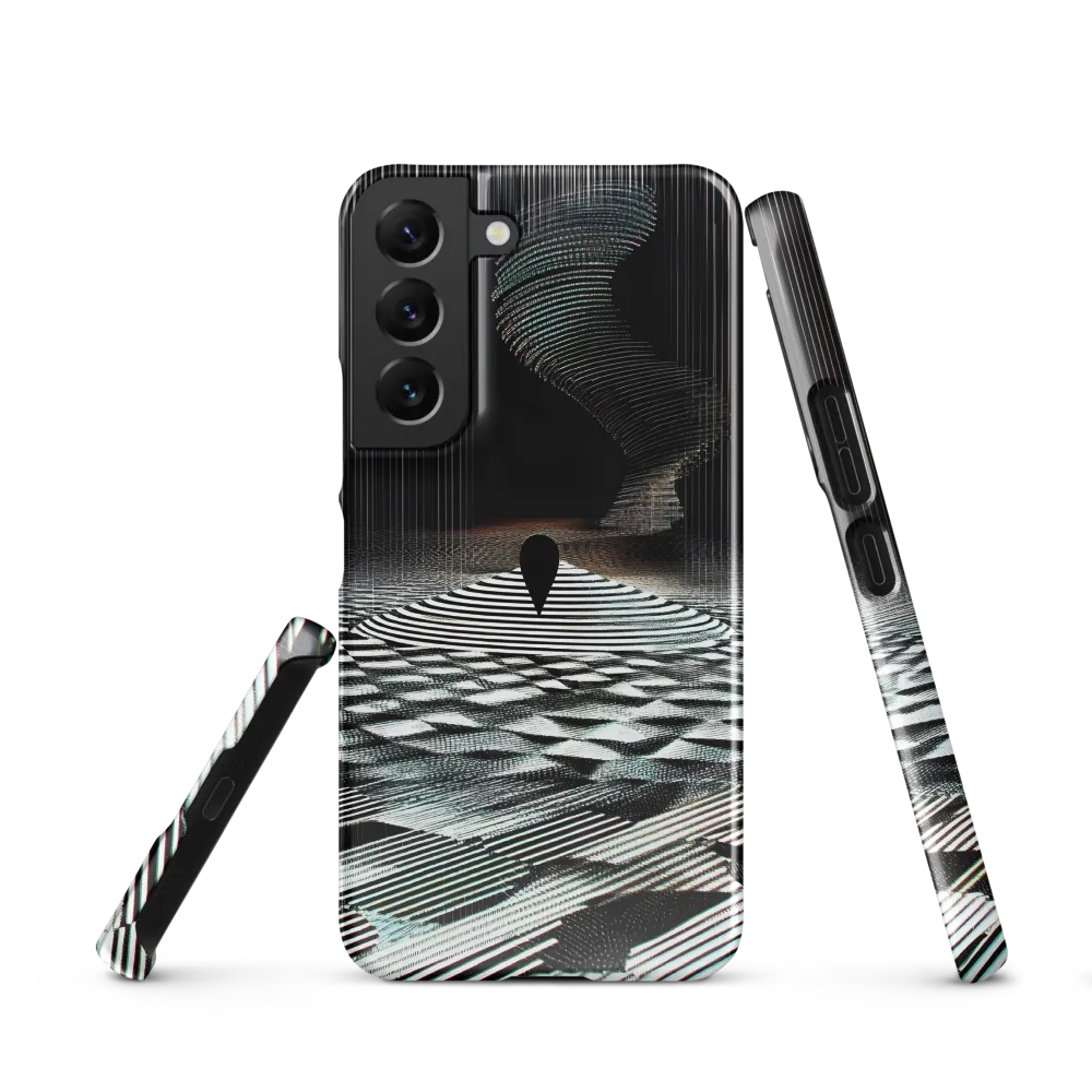 Spiral Echoes | Phone Case |  S22 | Snap Case | Glossy