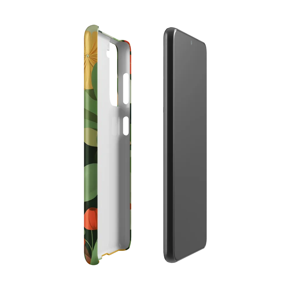 Nature's Serenity: A Modern Portrait | Phone Case |  S21 | Snap Case | Matte