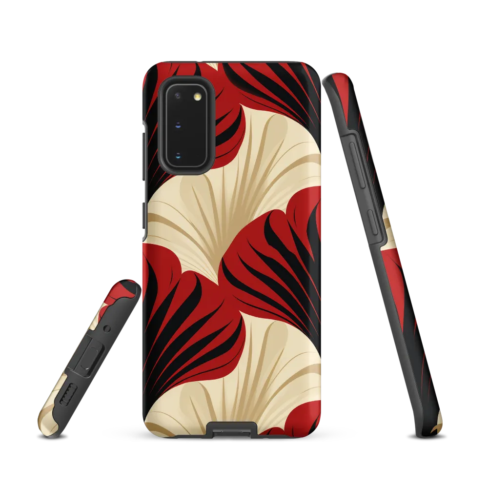 Elegance in Bloom: An Art Deco Floral Reverie
