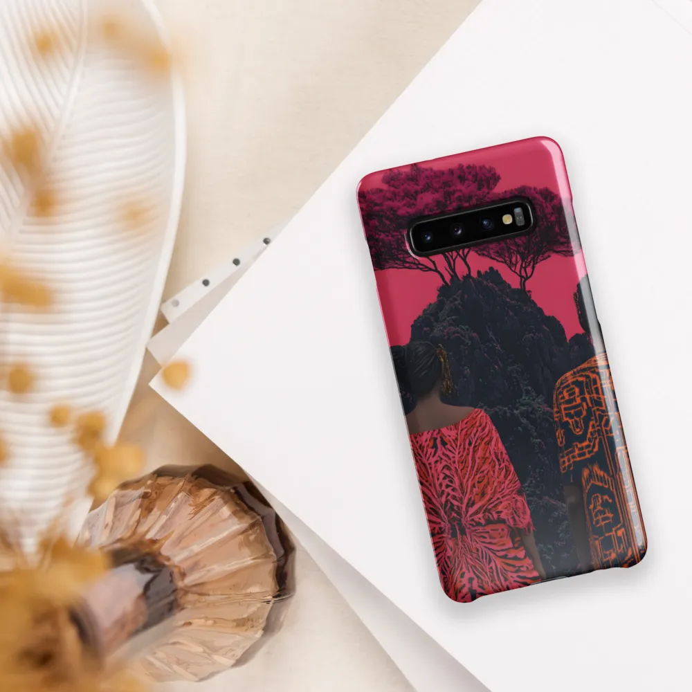 Bold Reflections: A Cultural Encounter | Phone Case |  S10 Plus | Snap Case | Glossy