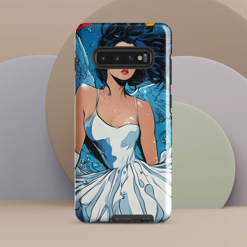 Ethereal Elegance Underwater | Phone Case |  S10 Plus | Tough Case | Glossy