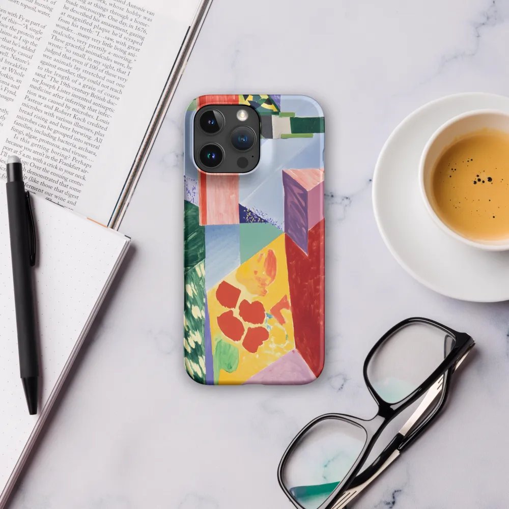 Interplay of Geometry and Color | Phone Case |  16 Pro Max | Snap Case | Matte