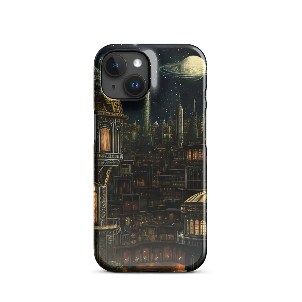 Celestial Enigma: A Surreal Cityscape