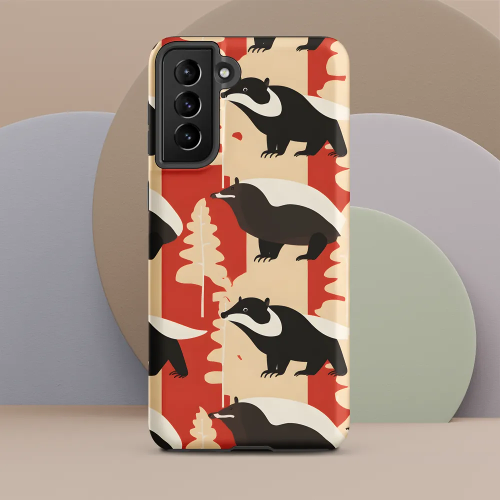 Wildlife Pattern: The Badger Tale