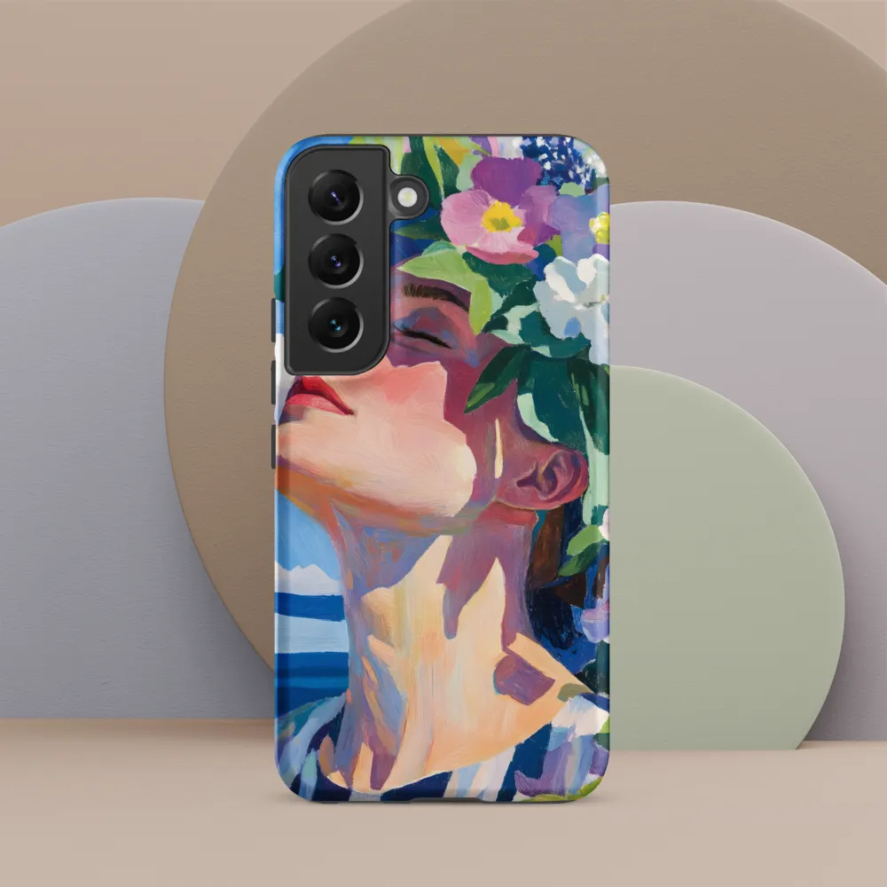 Blossom of Serenity | Phone Case |  S22 | Tough Case | Matte