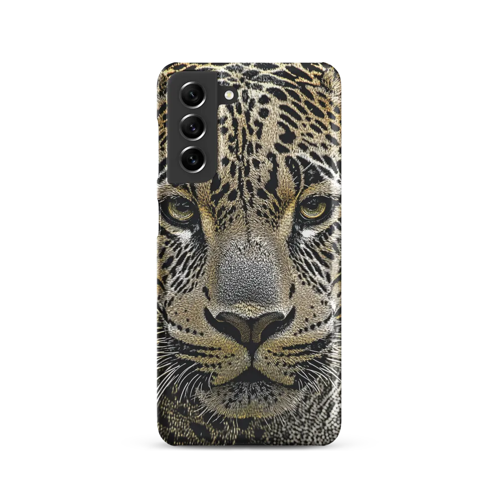 The Majestic Gaze: Portrait of a Leopard