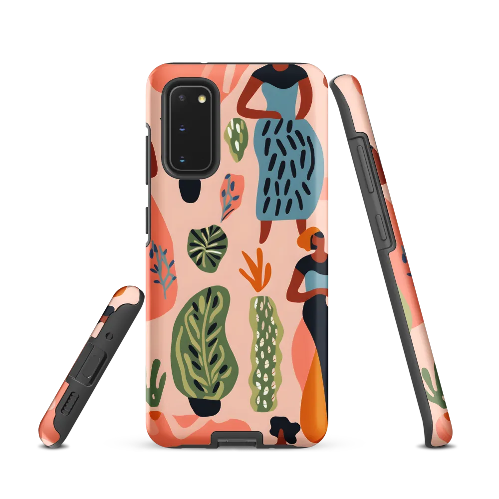 Harmony of Nature and Femininity | Phone Case |  S20 | Tough Case | Matte