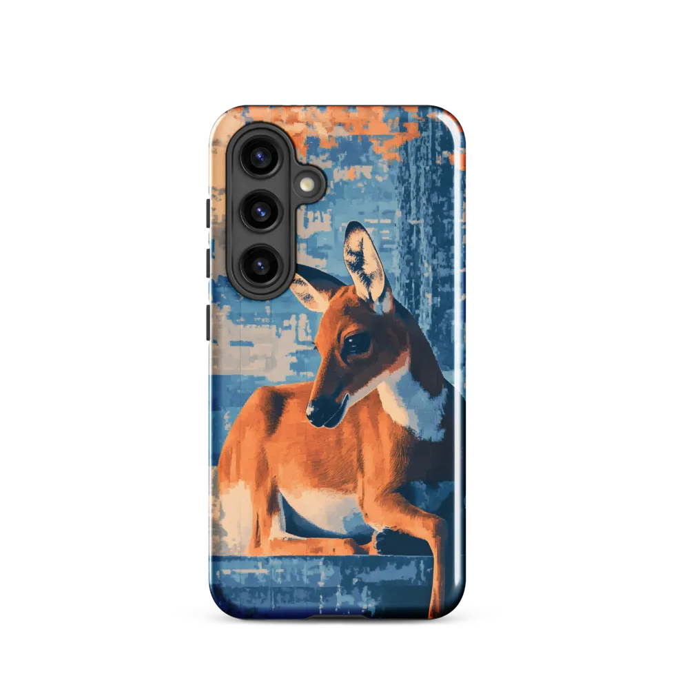 Serenity in Color: The Reclining Deer