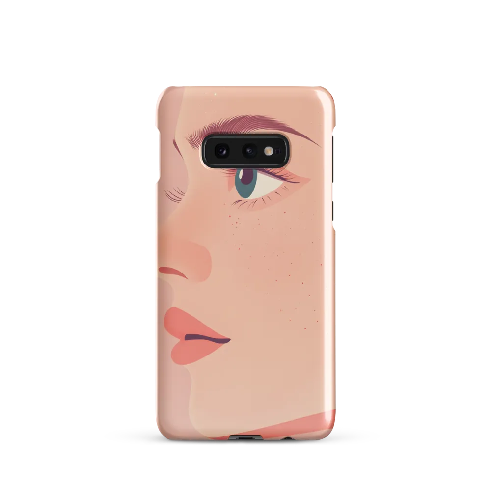 Serenity in Profile | Phone Case |  S10e | Snap Case | Glossy