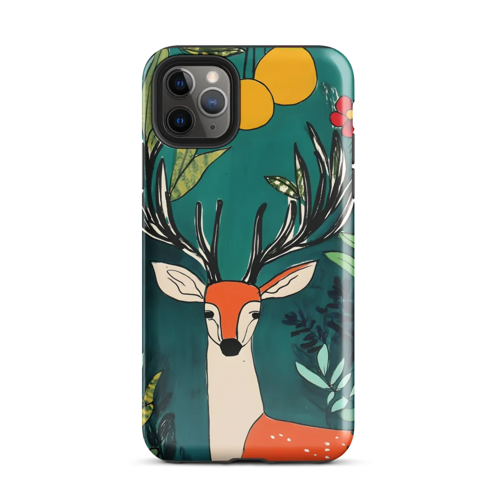 Nature's Embrace: The Majestic Deer | Phone Case |  11 Pro Max | Tough Case | Glossy