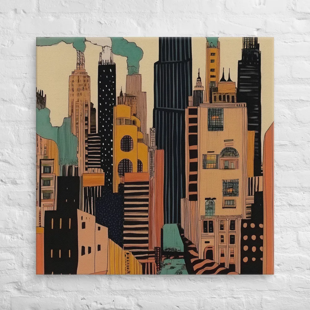 Urban Symphony in Ink