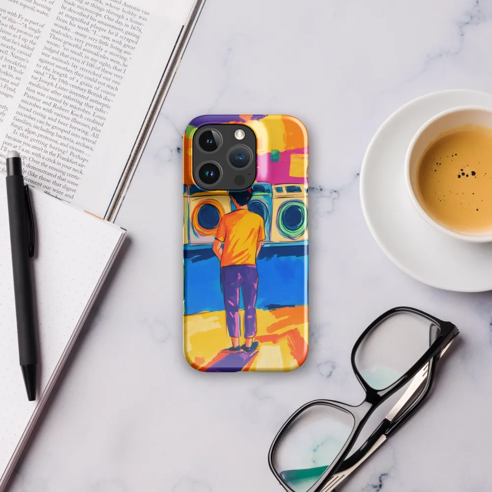 Laundry Day: A Vivid Contemplation | Phone Case |  16 Pro | Snap Case | Glossy