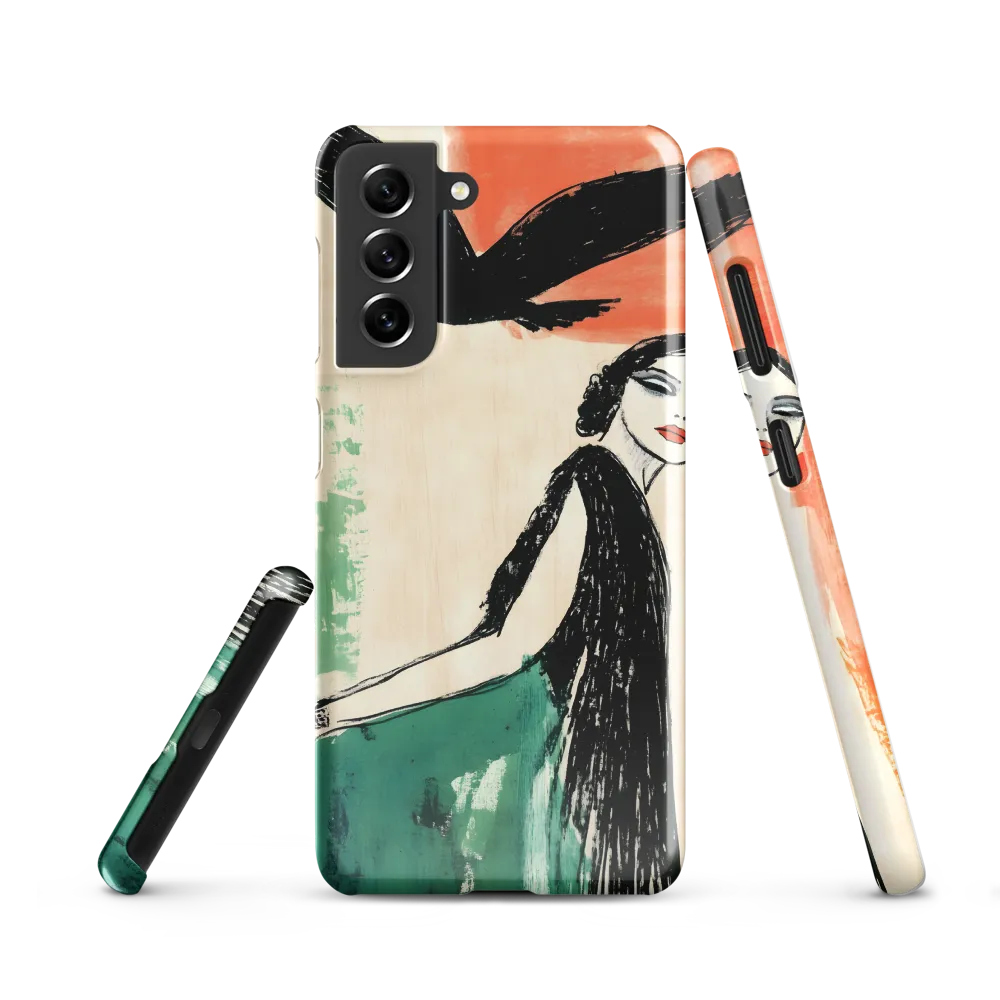 Elegance in Flight | Phone Case |  S21 | Snap Case | Glossy