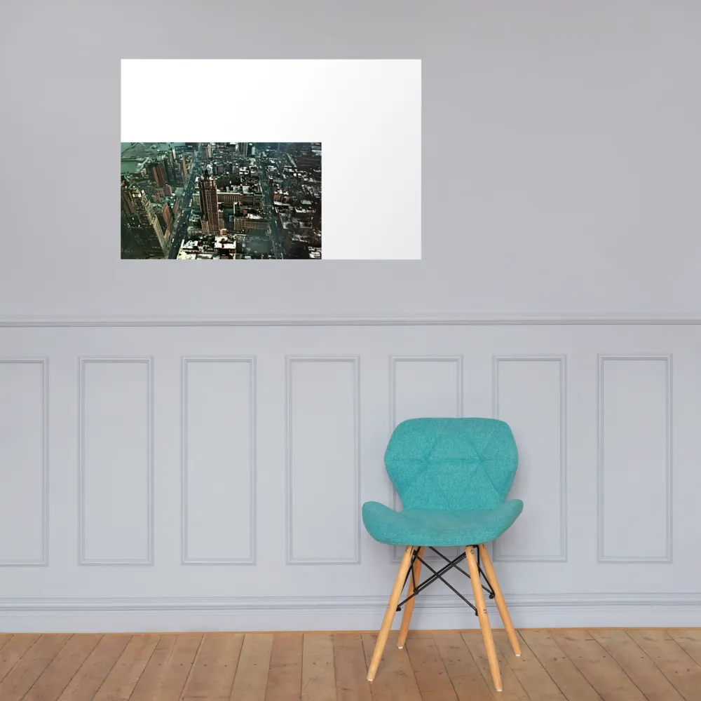 Aerial Symphony of Urban Life | Poster | 24″×36″