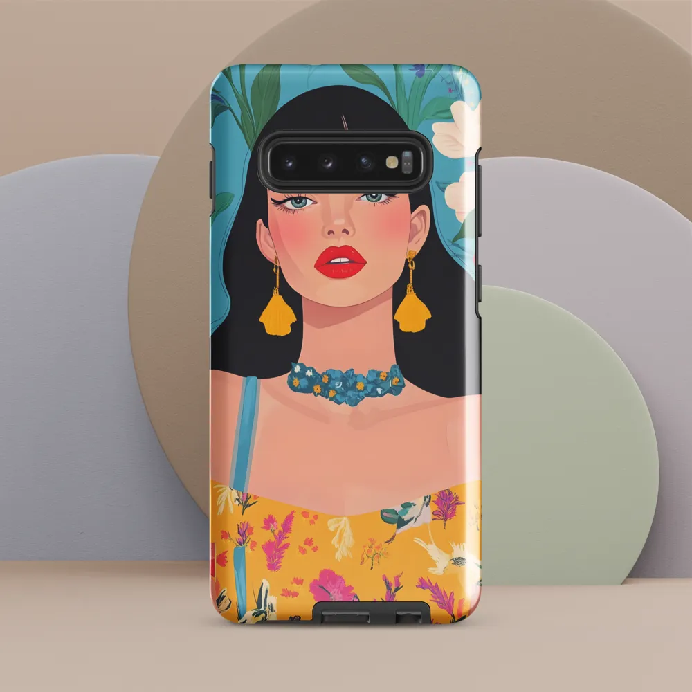 Blooming Confidence | Phone Case |  S10 Plus | Tough Case | Glossy