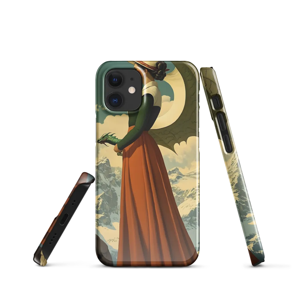 Mystic Harmony: The Dragon Keeper | Phone Case |  12 Mini | Snap Case | Glossy