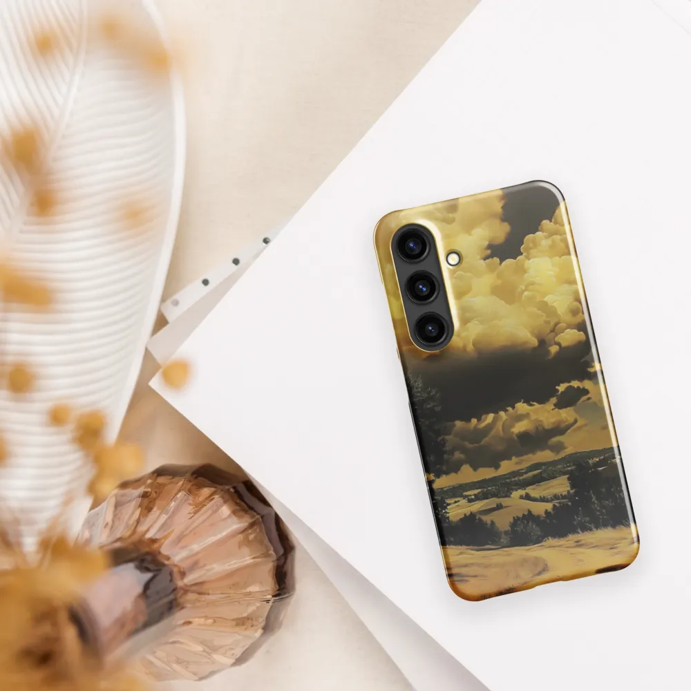 Golden Serenity in the Landscape