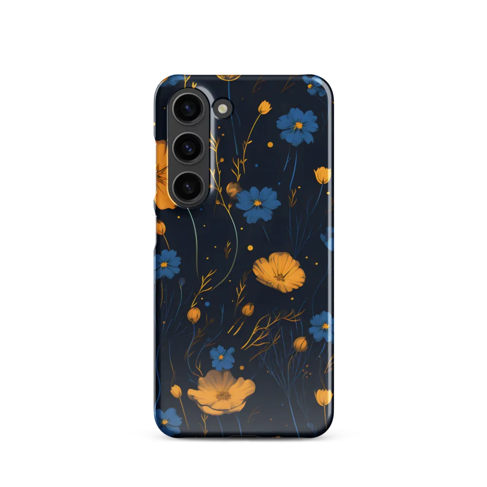 Nocturnal Blossoms | Phone Case |  S23 | Snap Case | Glossy