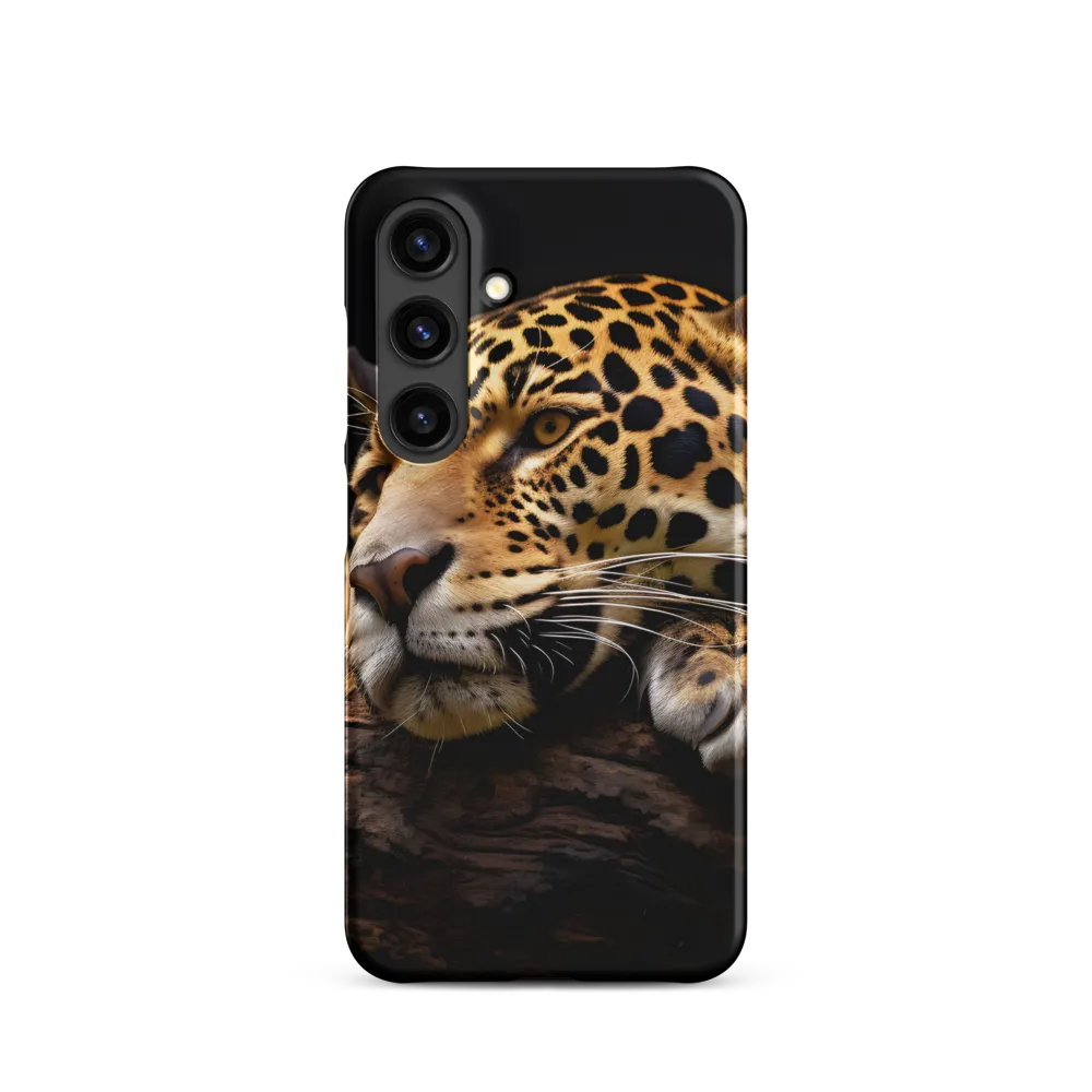 Tranquil Majesty: The Resting Leopard