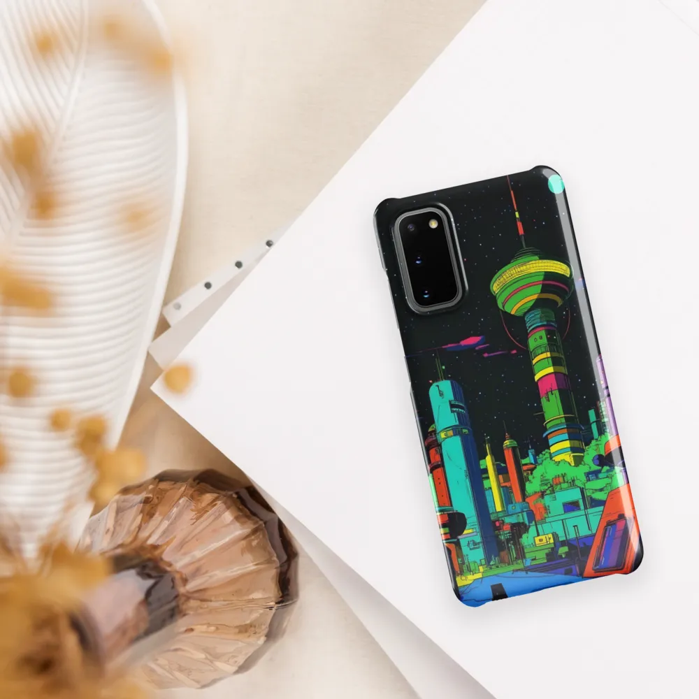 Neon Dreams: A Futuristic Cityscape