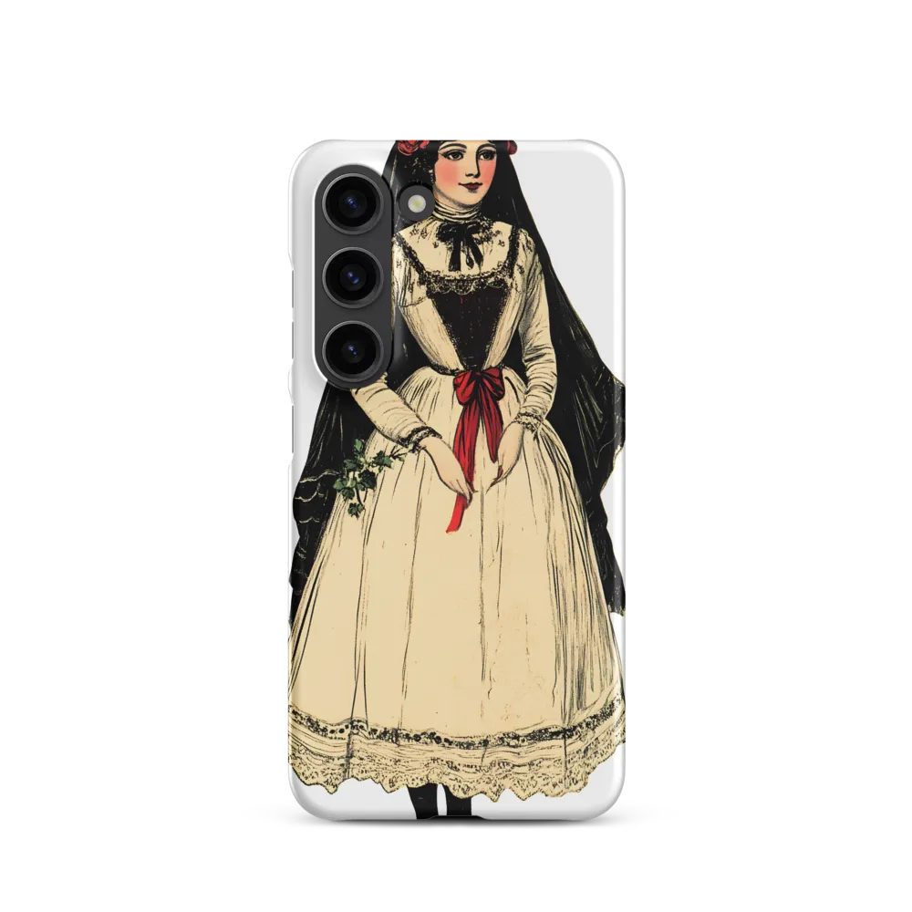 Elegance in Tradition: A Folk Portrait