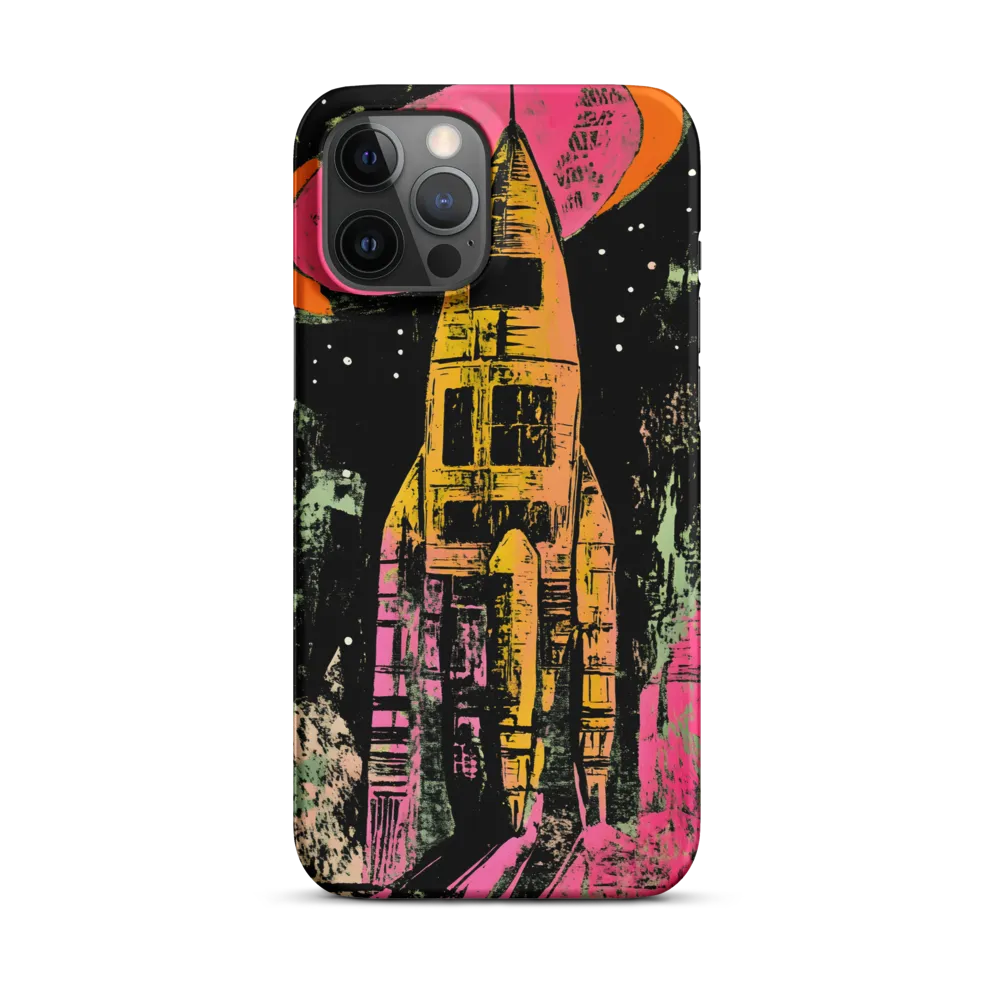 Cosmic Voyage: A Surreal Rocket Adventure