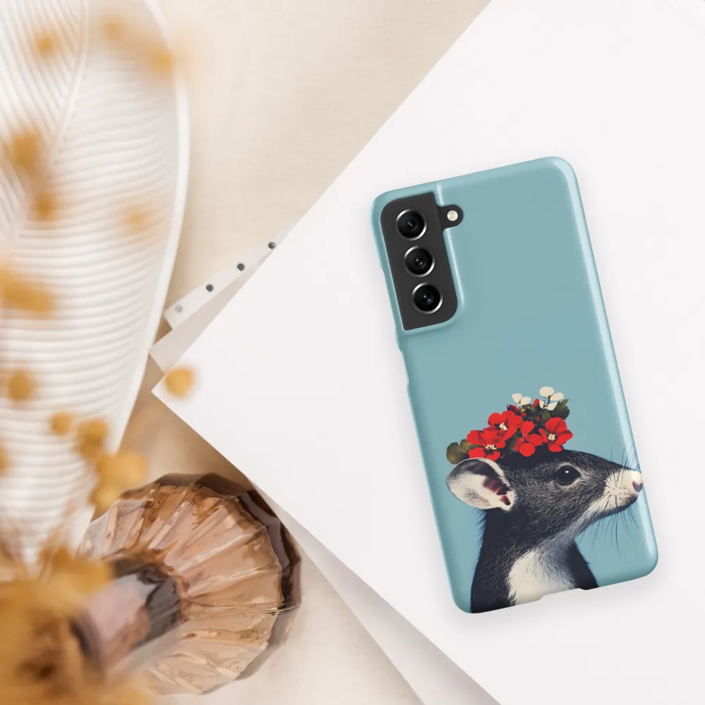Whimsical Flora: A Mouse's Floral Crown