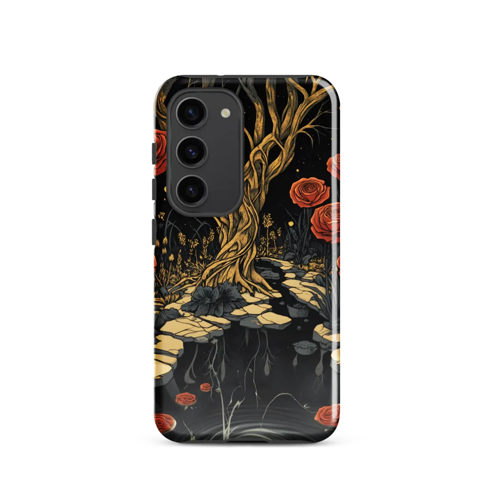 Whispers of the Enchanted Garden | Phone Case |  S23 | Tough Case | Glossy