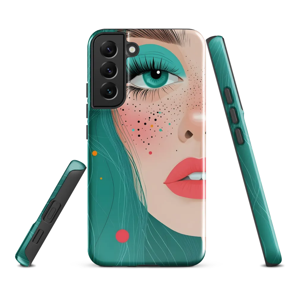 A Playful Portrait: Turquoise Temptation