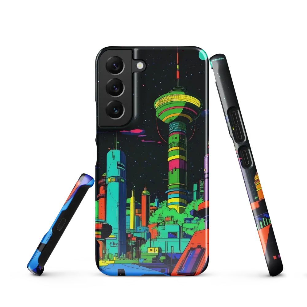 Neon Dreams: A Futuristic Cityscape