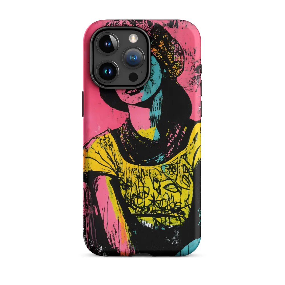 Urban Elegance: A Graffiti Portrait