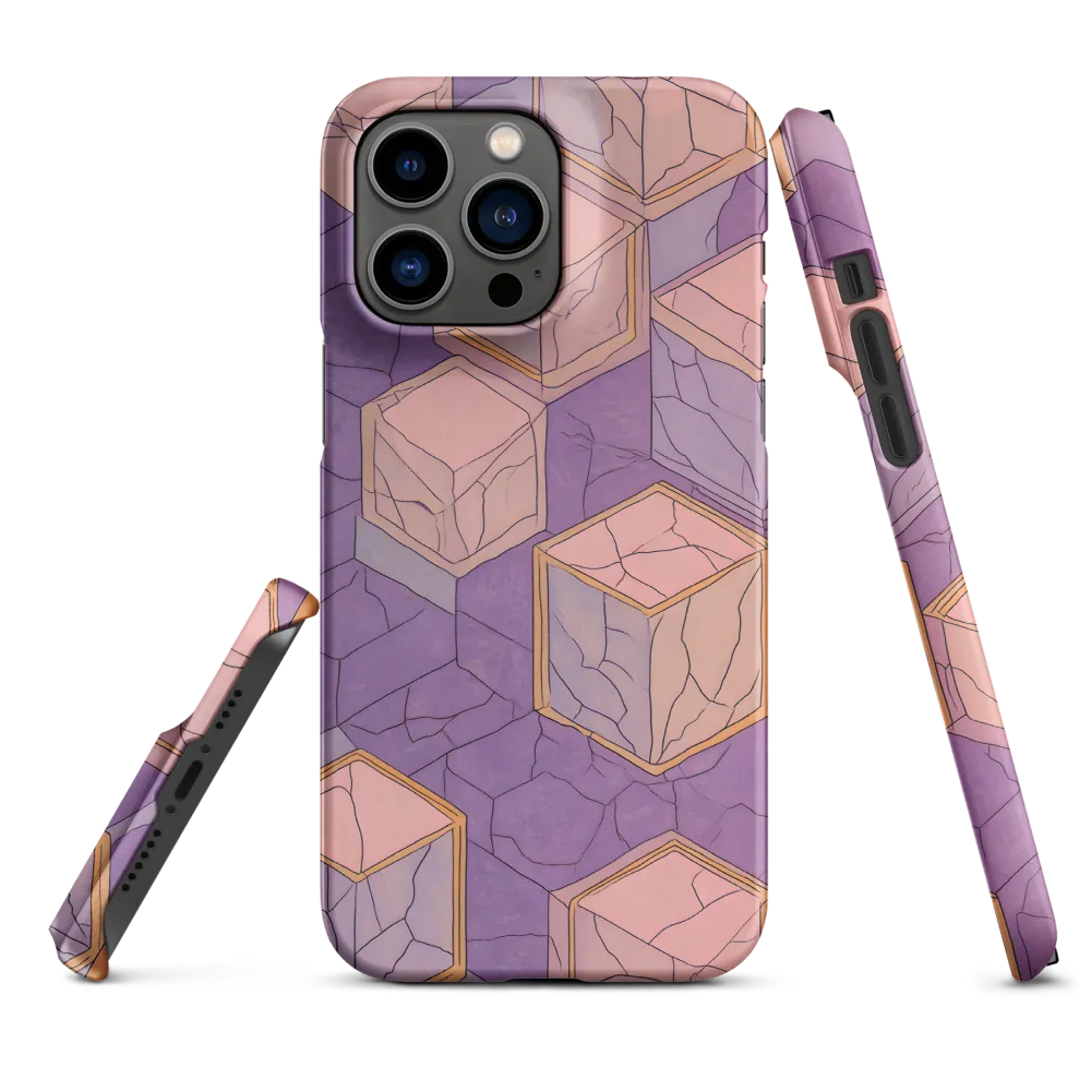 Cubist Echoes | Phone Case |  14 Pro Max | Snap Case | Matte