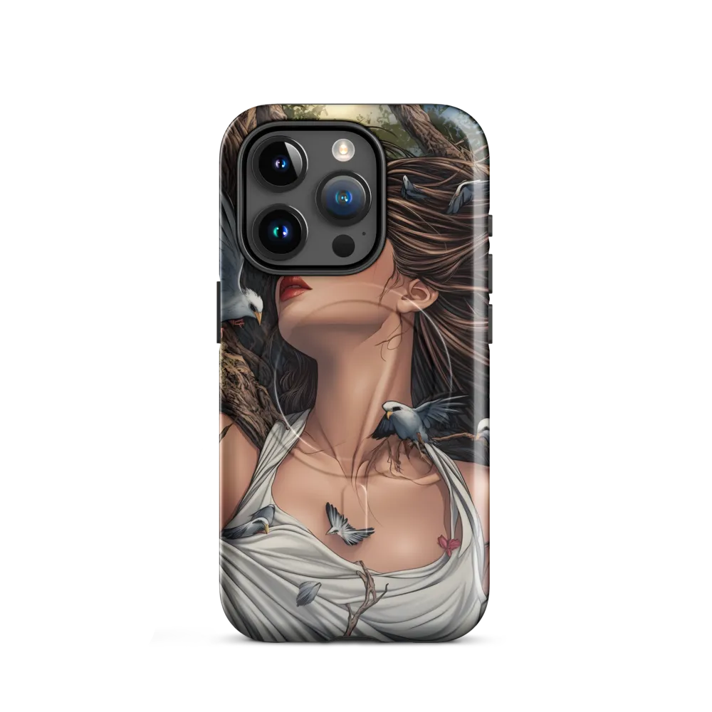 Embrace of Freedom | Phone Case |  15 Pro | MagSafe® Tough Case | Glossy