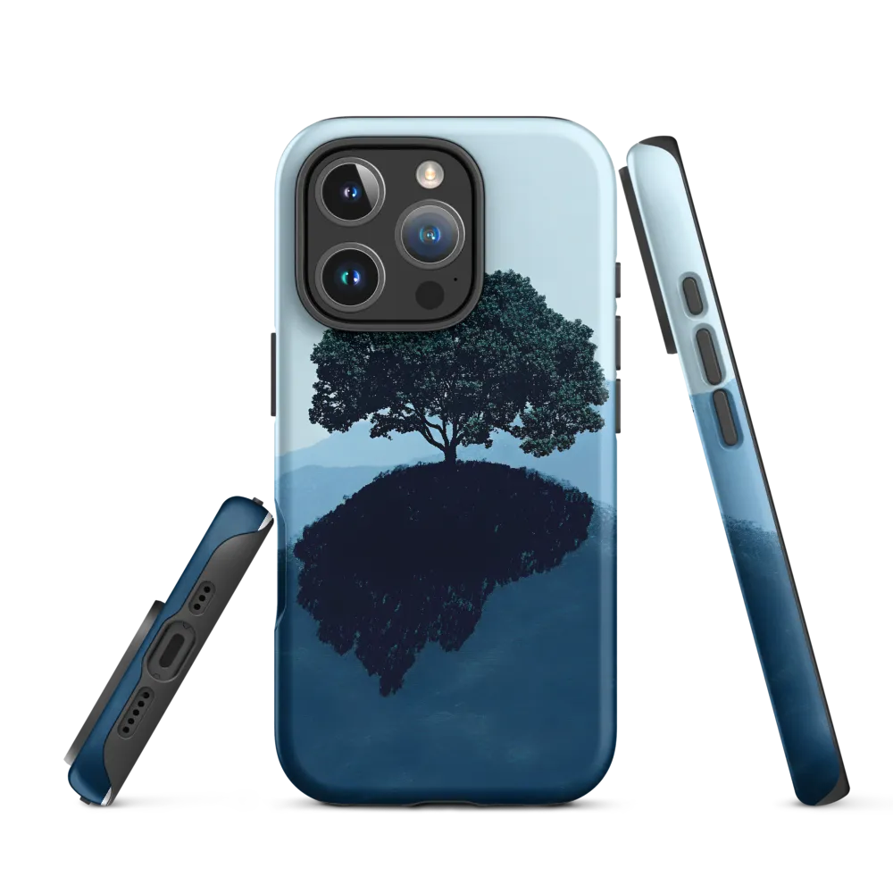 Solitude in Blue | Phone Case |  16 Pro | Tough Case | Matte