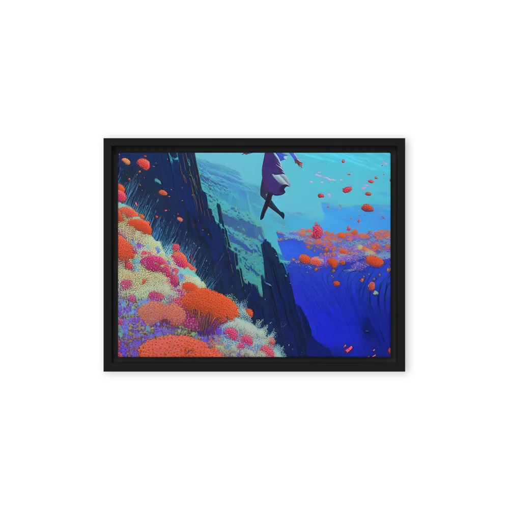 Whispers of Freedom | Canvas with Black Frame | 12″×16″
