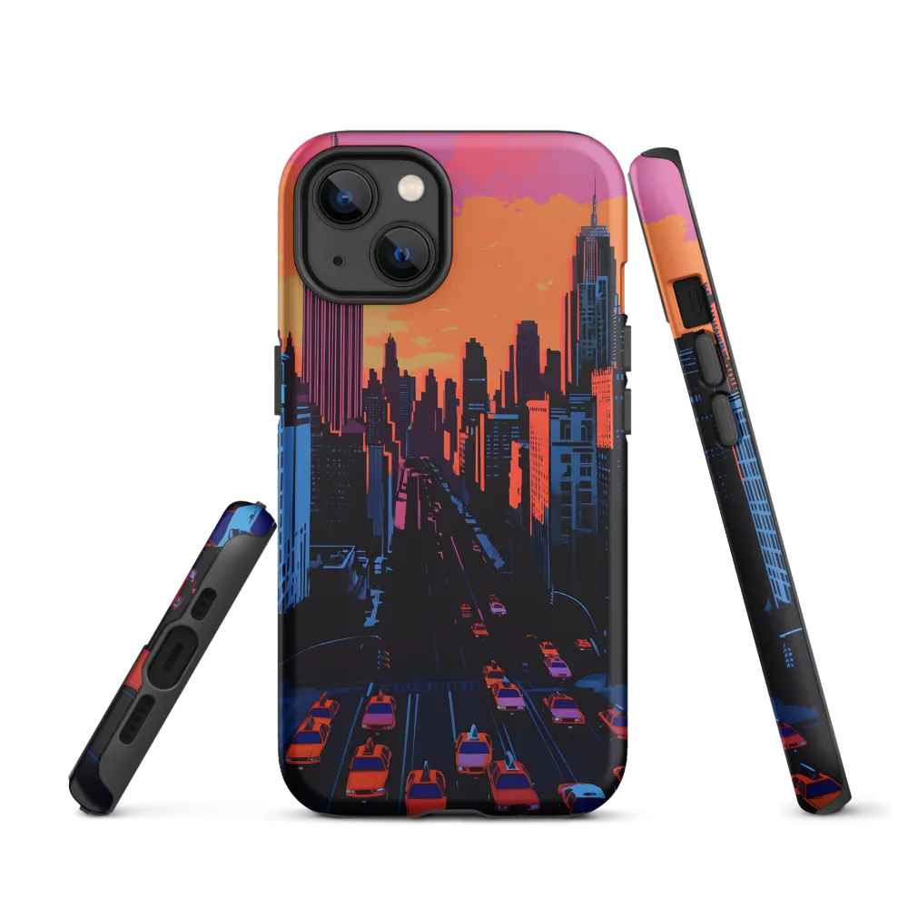 Sunset Over Skyscrapers