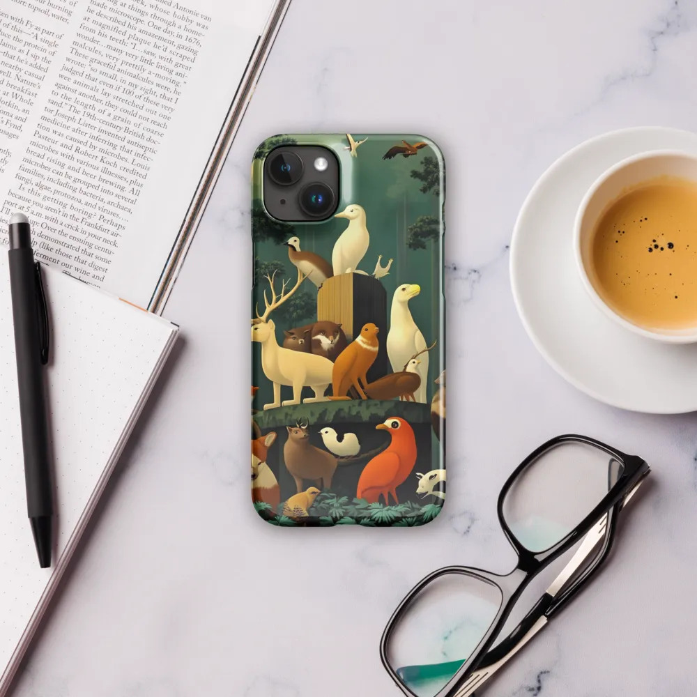 Forest Harmony | Phone Case |  15 Plus | Snap Case | Glossy