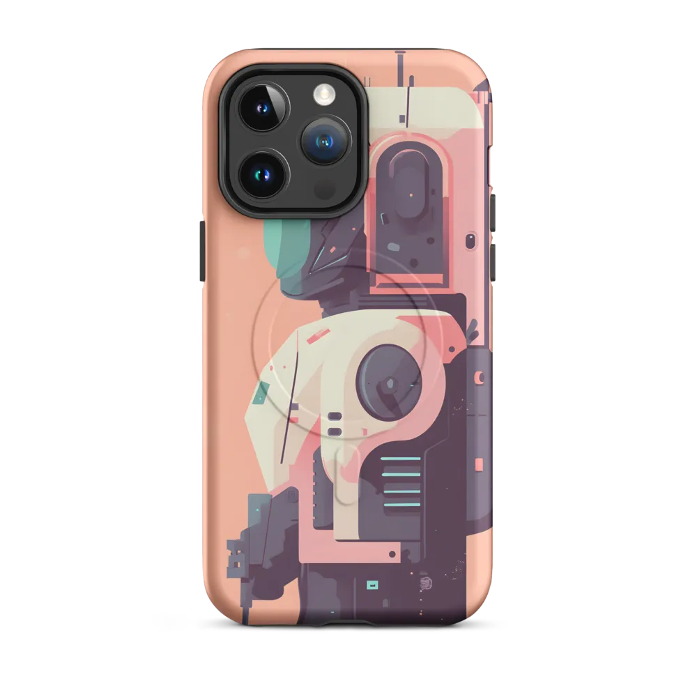 Futuristic Astronaut Bot | Phone Case |  14 Pro Max | MagSafe® Tough Case | Matte