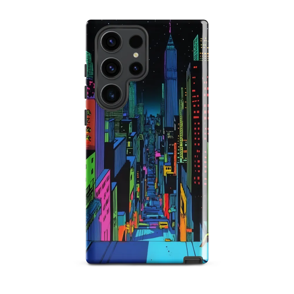 Neon Dreams of a Futuristic City